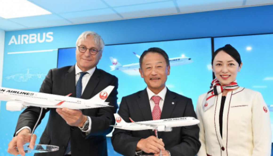 Japan Airlines Signs Purchase Agreement for Airbus A350-900 and A321neo Aircraft