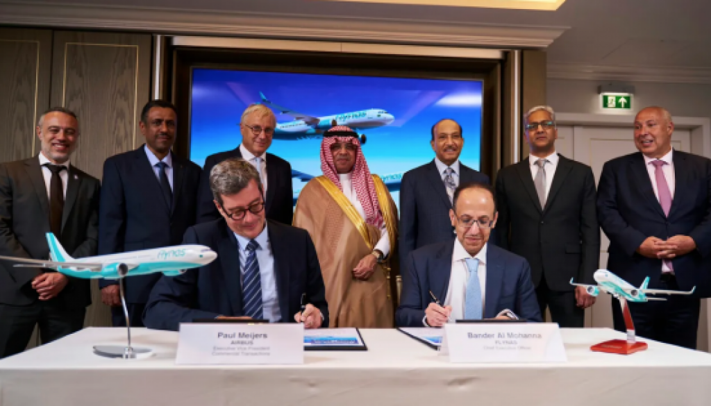flynas signs agreement for additional 75 A320neo Family aircraft and 15 A330neo