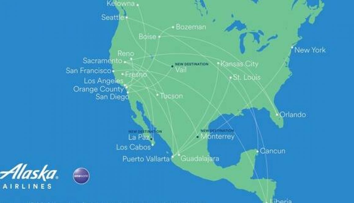 Alaska Airlines expands winter travel options with 18 exciting new sun and ski routes