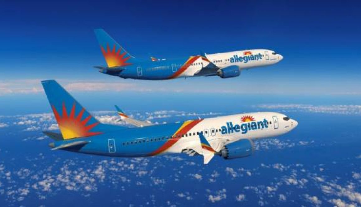 Allegiant Announces Eight New Routes with One-Way Fares as Low as $39*