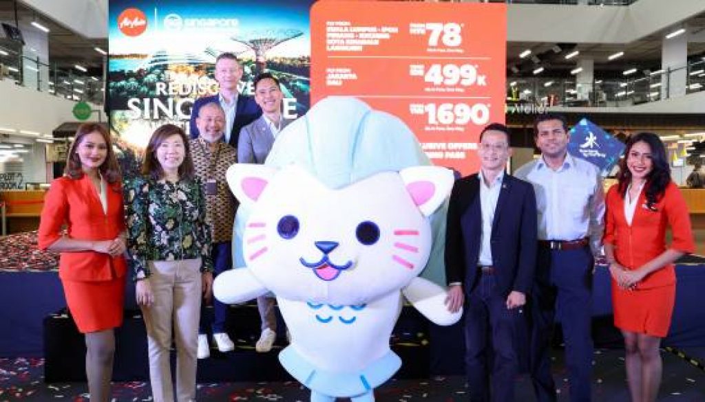 The launch of ‘Love, Singapore’ aircraft livery to boost regional travel