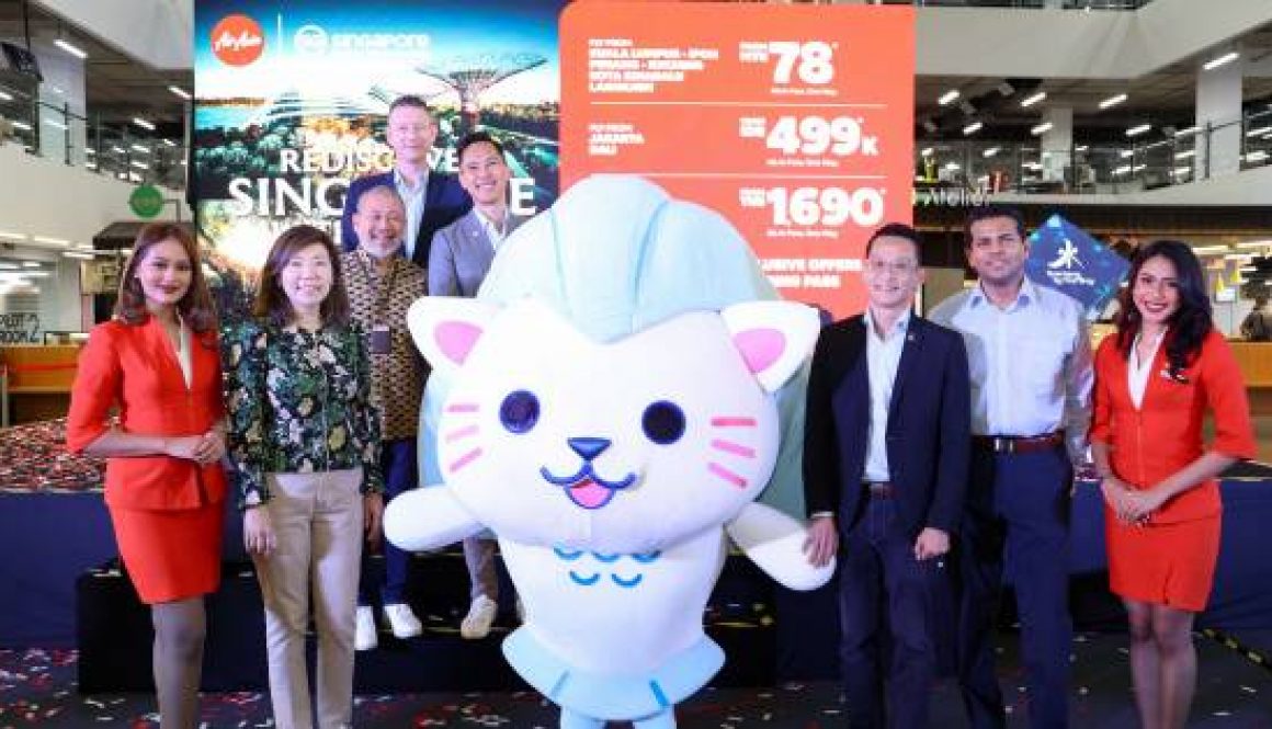 The launch of ‘Love, Singapore’ aircraft livery to boost regional travel