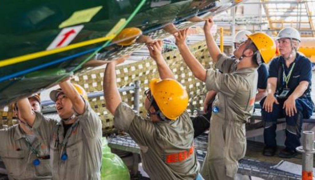 EVA Air Becomes First Airline in Asia to Sign for Aeroshark Modification