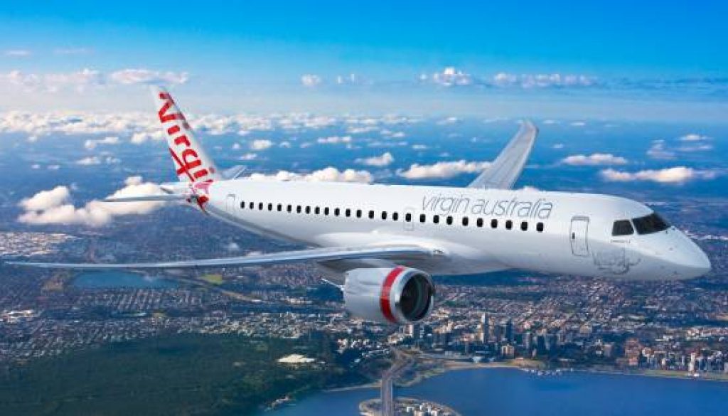Virgin Australia Orders Eight Embraer E190-E2s