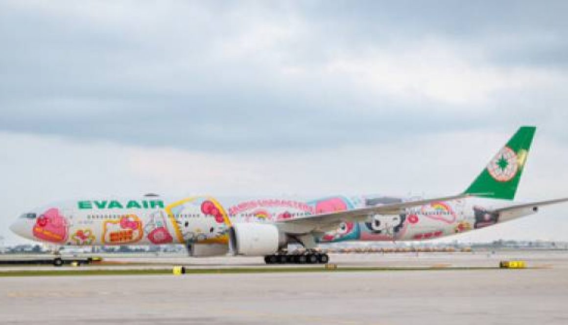 EVA AIR UNVEILS HELLO KITTY® BESTIES JET