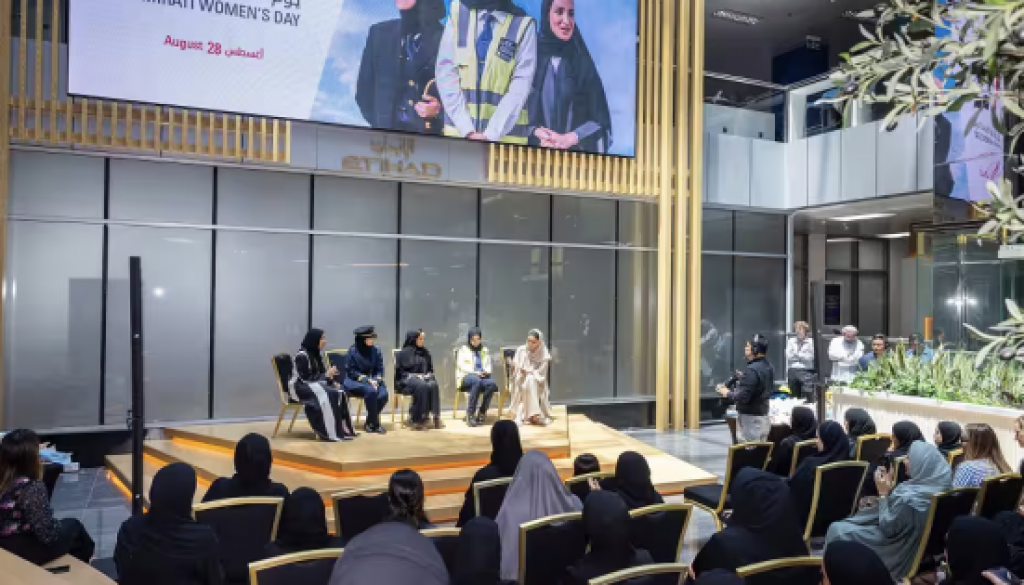 Emirati women empower the aviation industry at Etihad Airways