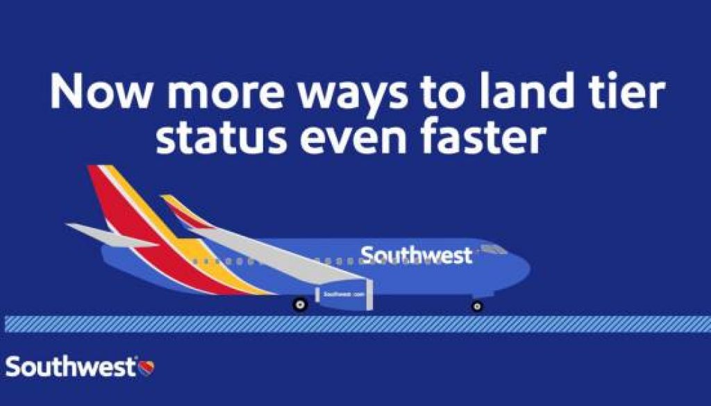 SOUTHWEST AIRLINES OFFERS RAPID REWARDS MEMBERS LIMITED-TIME PROMOTION