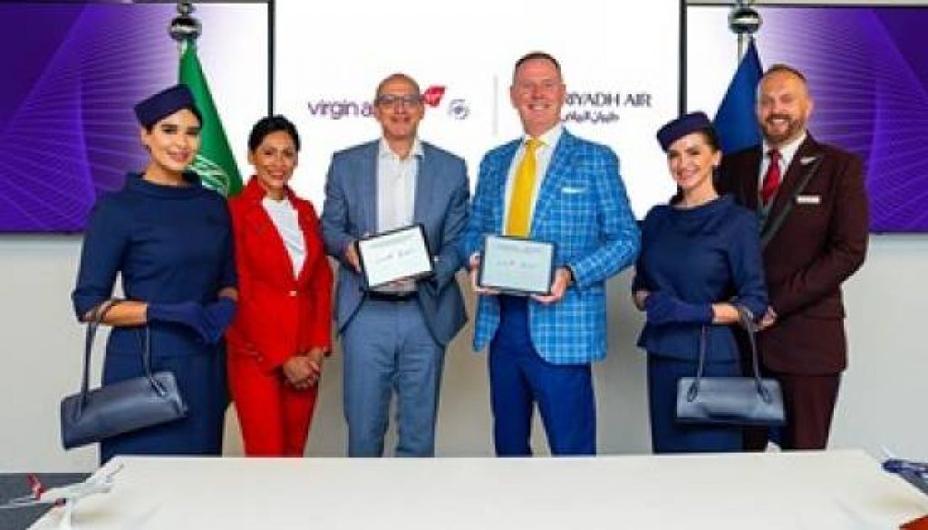 Virgin Atlantic and Riyadh Air sign agreement to expand connectivity and premium travel