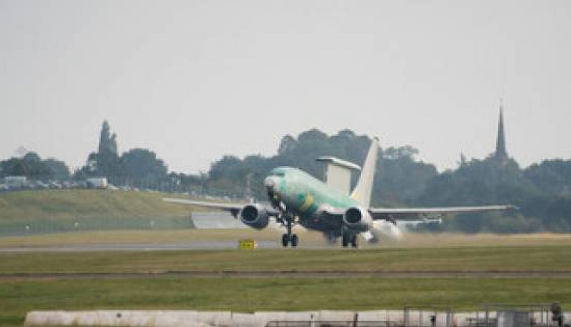 Boeing Completes First Flight of UK E-7 Wedgetail