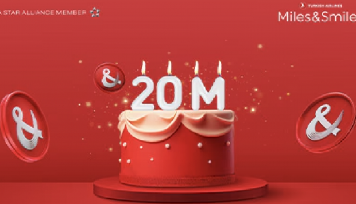 Turkish Airlines Celebrates 20 Million Miles&Smiles Members