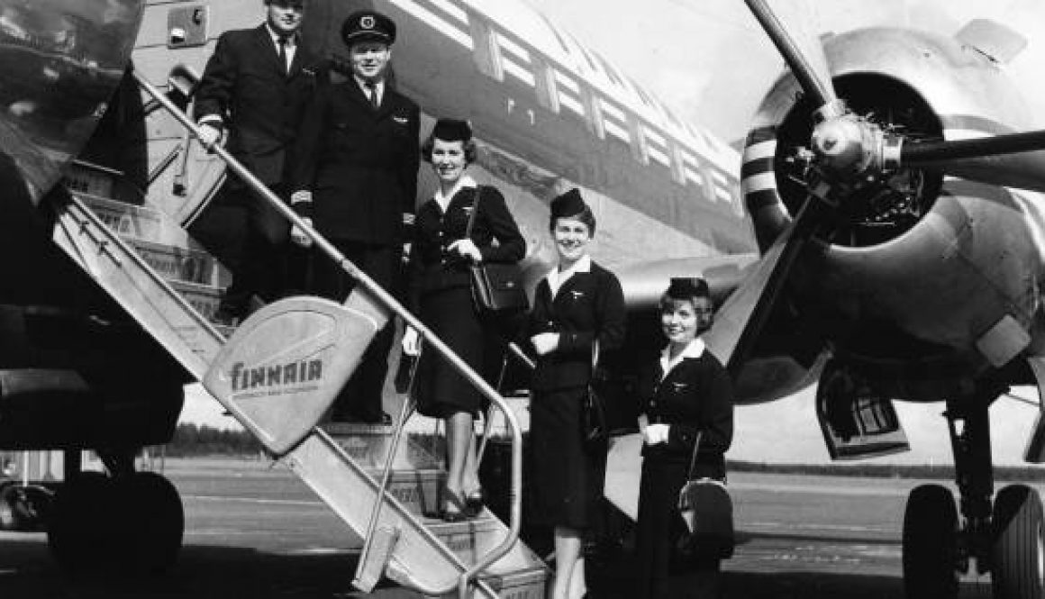 Finnair celebrates 70 years of flights between London and Helsinki