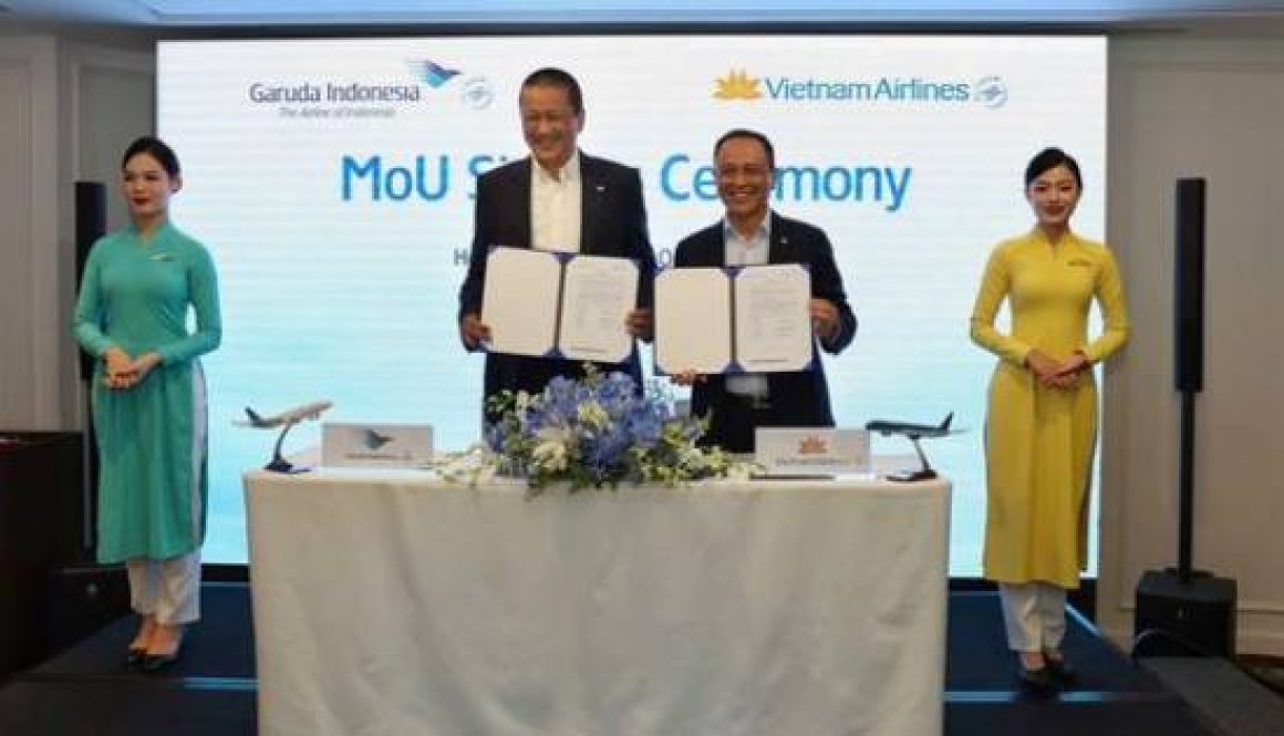Vietnam Airlines and Garuda Indonesia to Strengthen Cooperation by Signing MOU