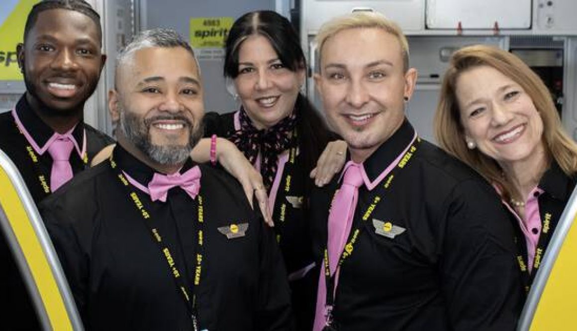 Spirit Airlines Unveils its First-Ever PiNK Uniform Collection in Honor of Breast Cancer Awareness