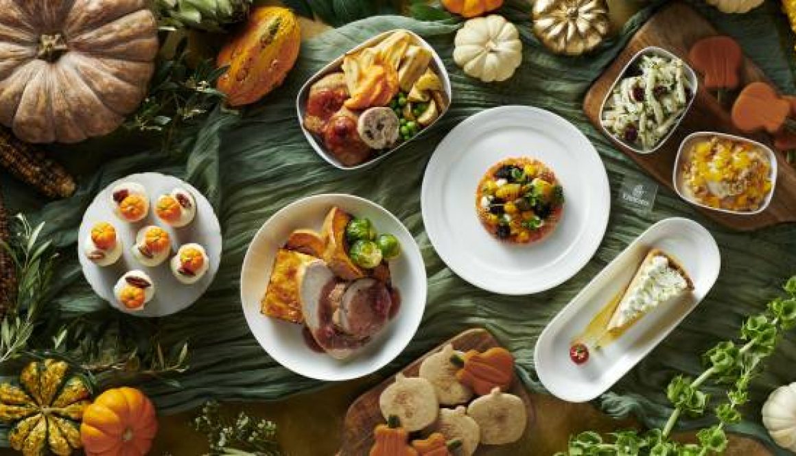 Great food and Gratitude - Thanksgiving in the skies with Emirates