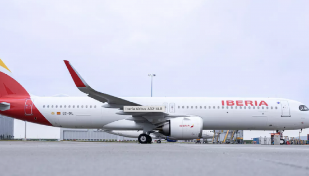 Airbus delivers first A321XLR to Iberia