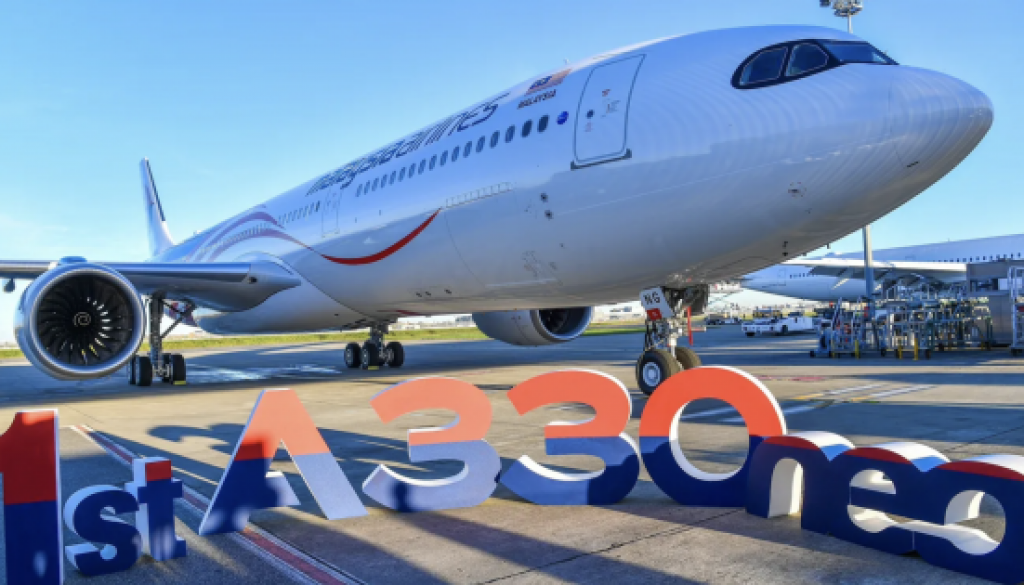 Airbus delivers first A330neo for Malaysia Airlines