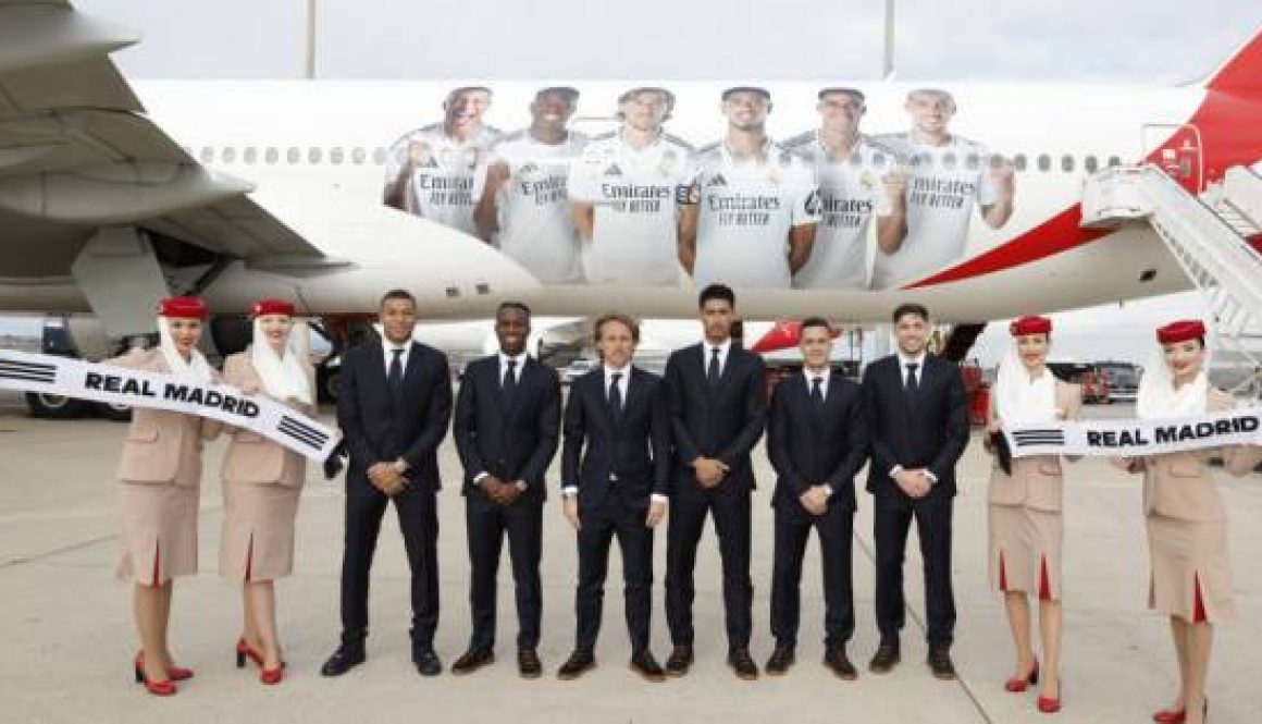 Emirates unveils new Real Madrid Livery on its Boeing 777