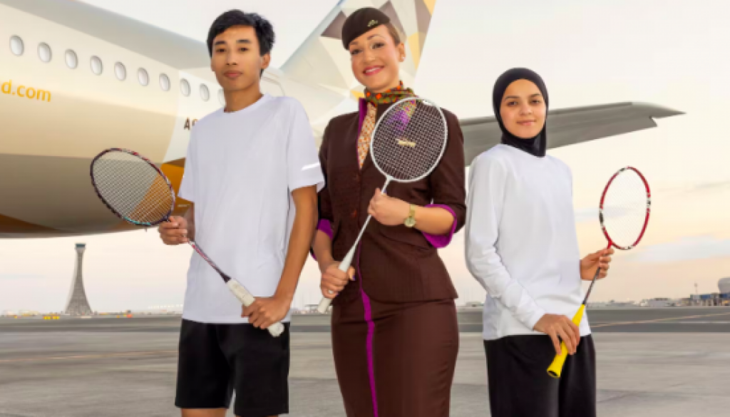 Etihad Airways announced as official global airline partner of Badminton World Federation