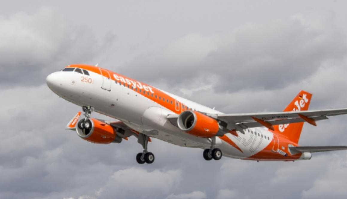 easyJet trials new paint that lowers the weight and fuel burn of the aircraft in a world first