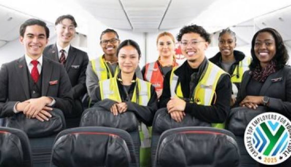 Air Canada Named One of Canada’s Top Employers for Young People 2025