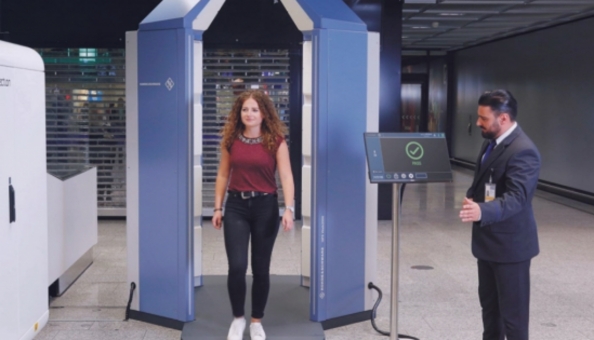 Frankfurt Airport Introduces World-First 360° Walkthrough Security Scanner