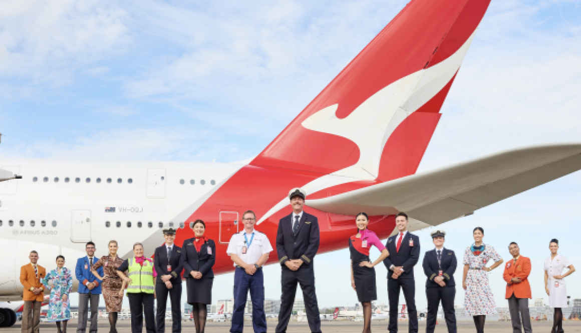 QANTAS MARKS NEW ERA FOR THE AIRLINE WITH UNIFORM REDESIGN SET FOR THE RUNWAY