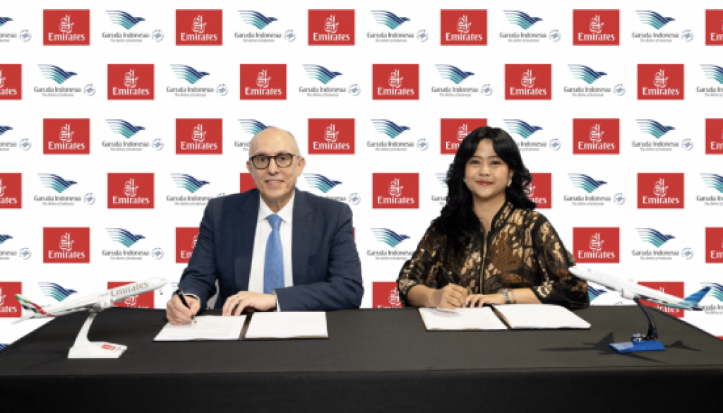 Emirates and Garuda Indonesia expand partnership