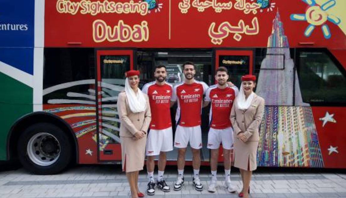 Gunners Discover Dubai’s Magic with Emirates