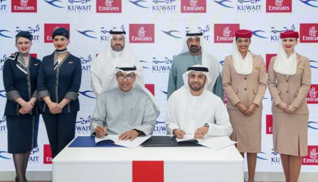 Emirates and Kuwait Airways ink interline agreement to strengthen travel options