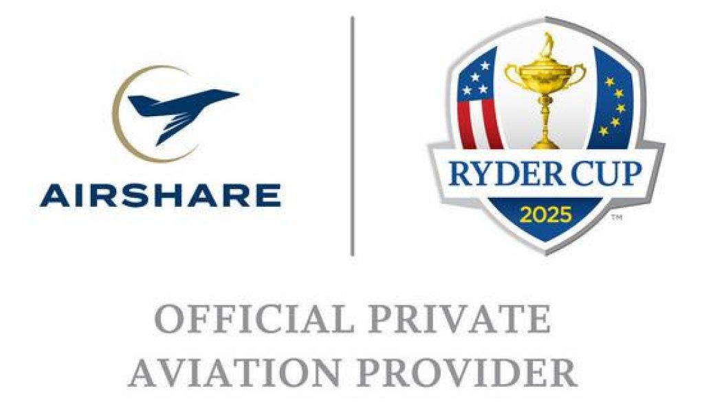 Airshare Named Official Private Aviation Provider of the PGA of America and 2025 Ryder Cup