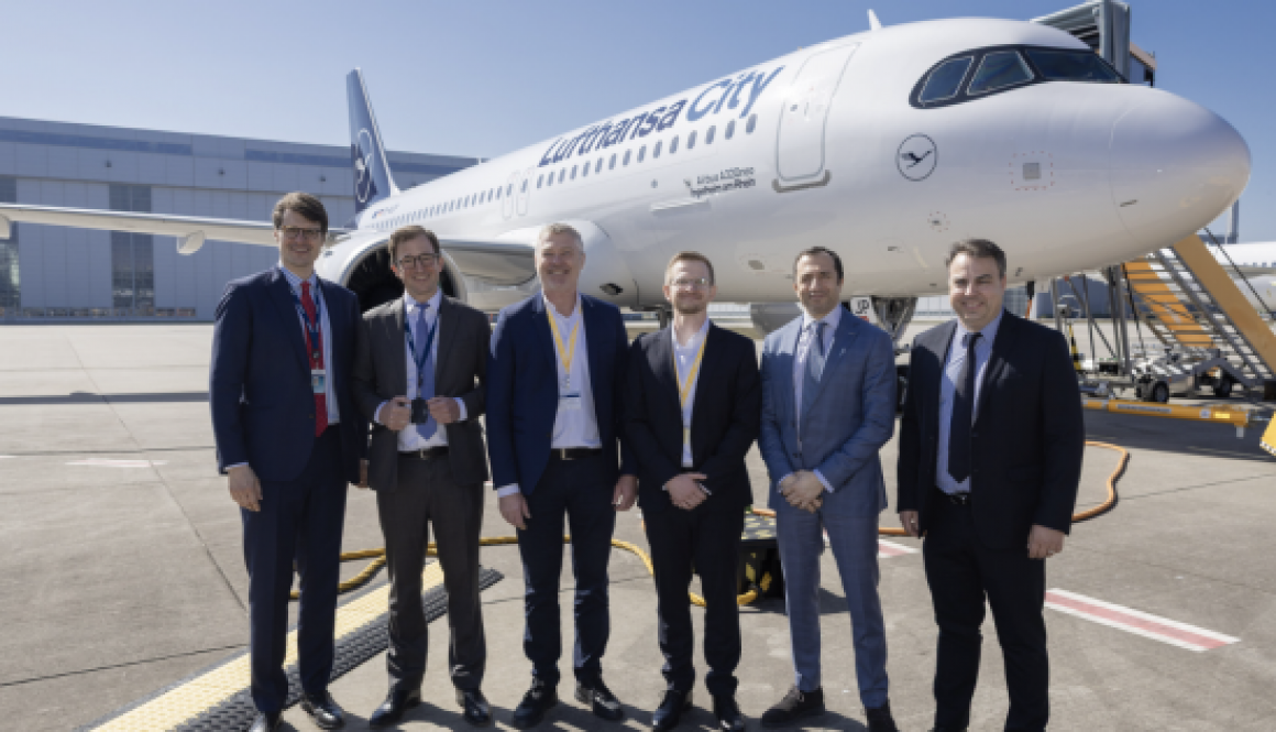 Lufthansa City Airlines takes delivery of its first all-new Airbus A320neo