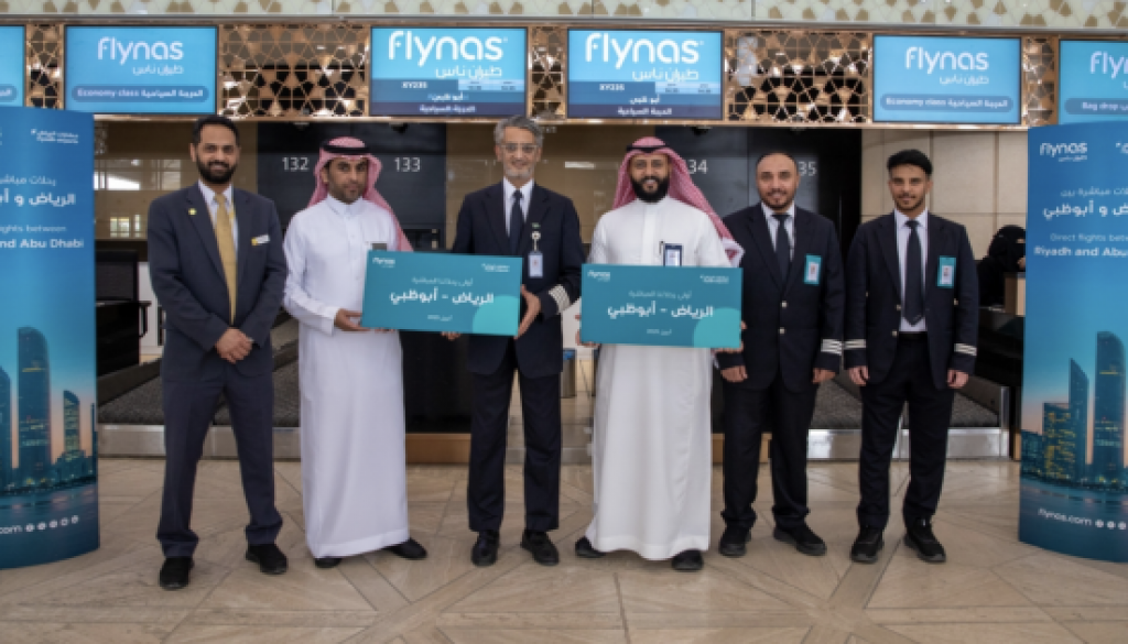 flynas Celebrates Launching Its Direct Flights Between Riyadh and Abu Dhabi