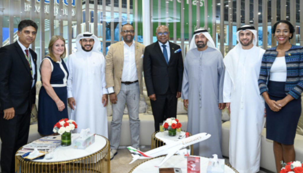Emirates receives Tourism delegation from Jamaica at ATM 2025