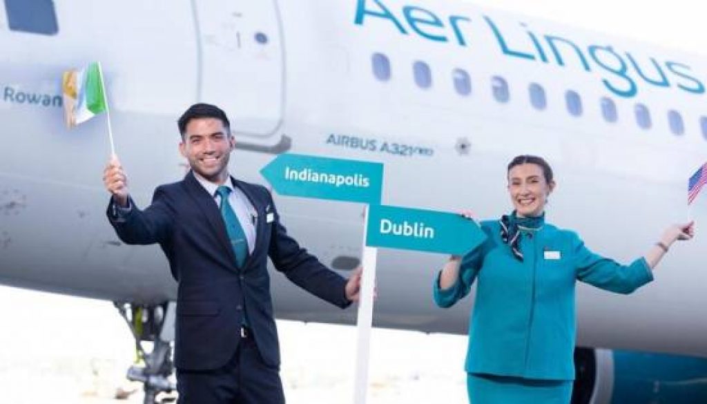 Aer Lingus launches new Dublin-Indianapolis Route with fares from just €249
