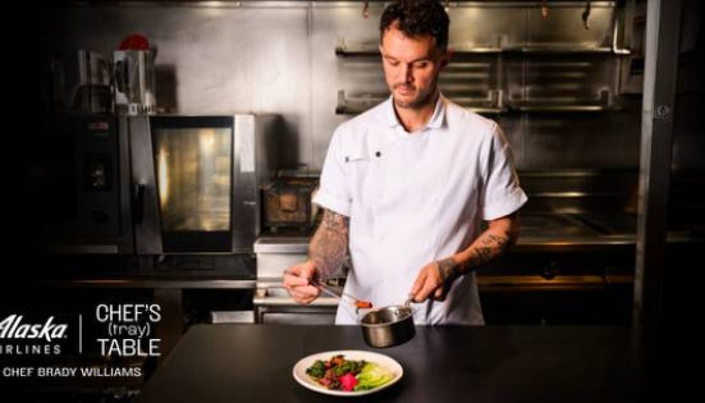 Alaska Airlines launches new era of inflight dining with Chef’s (tray) Table