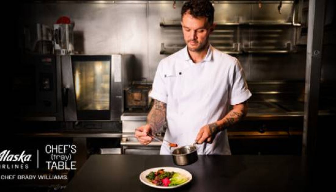 Alaska Airlines launches new era of inflight dining with Chef’s (tray) Table