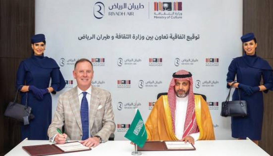 Riyadh Air and Ministry of Culture partner to elevate Saudi heritage