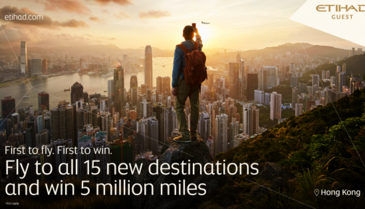 Etihad Guest Offers 5 Million Miles in a Race to Discover Etihad’s Newest Destinations