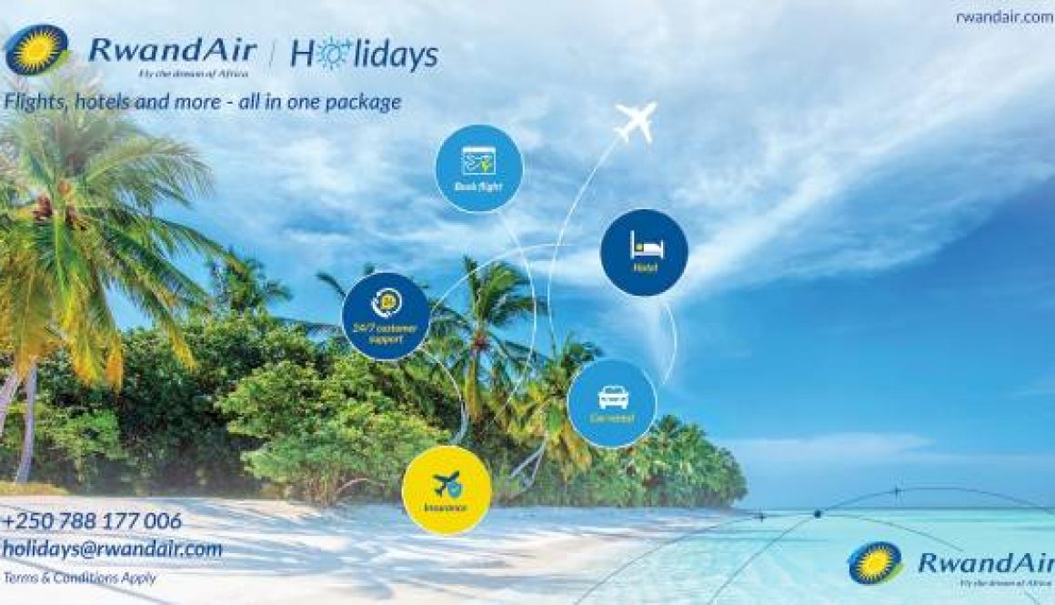 RwandAir launches RwandAir Holidays