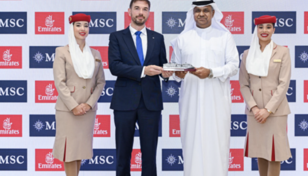 Emirates and MSC Cruises extend long-term partnership