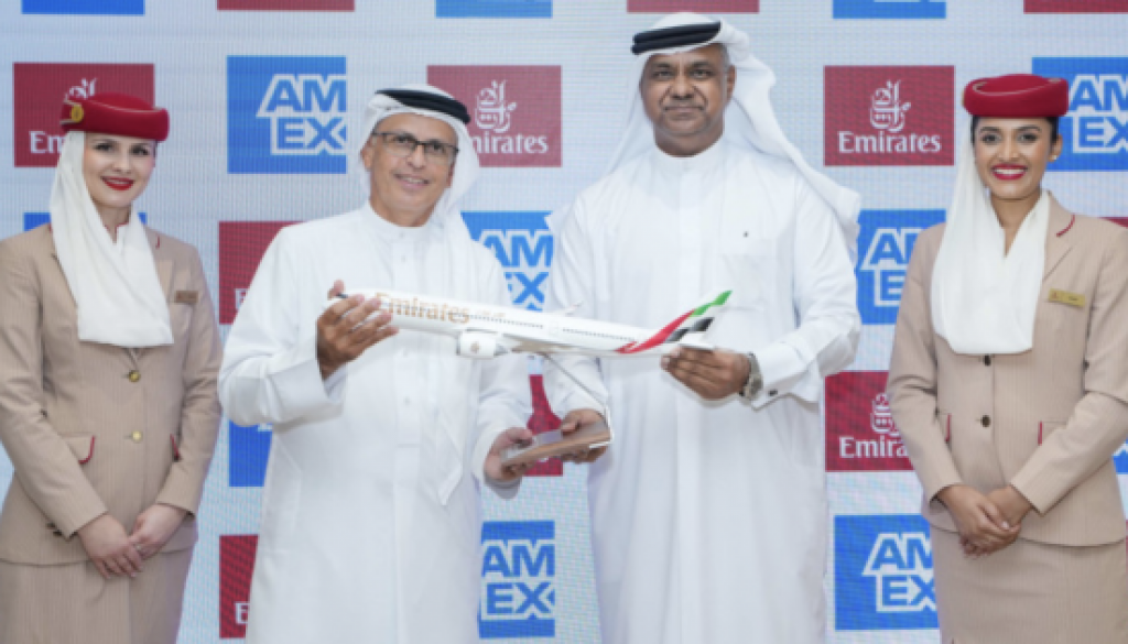 Emirates and American Express Middle East Sign MOU