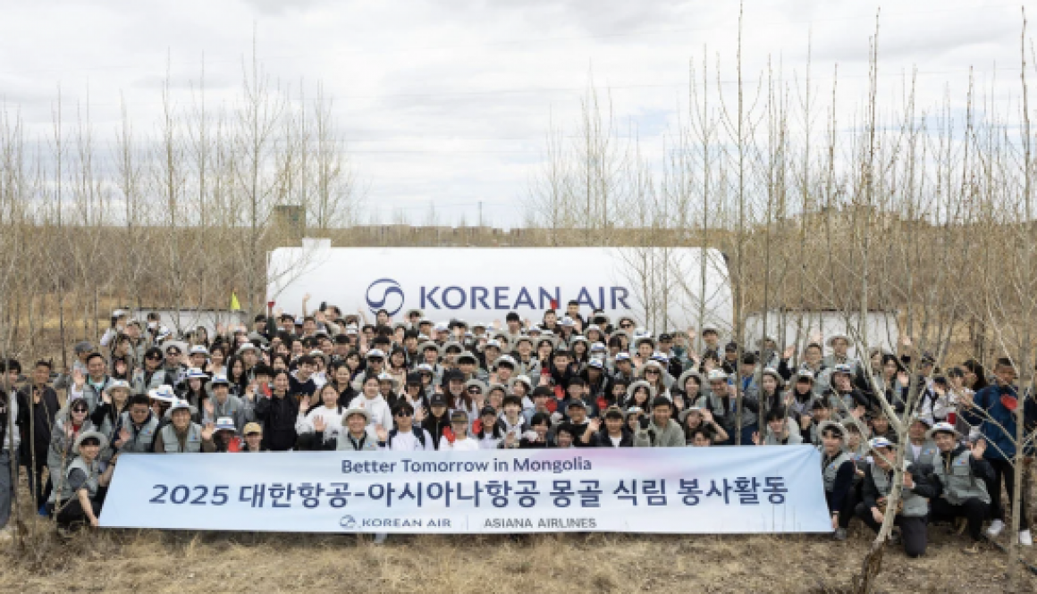 Korean Air employees lend helping hands in Nepal and Mongolia