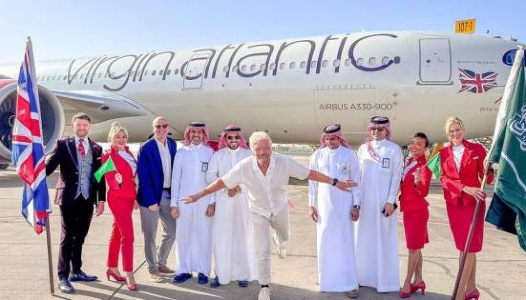 Virgin Atlantic touches down in Riyadh and expands network