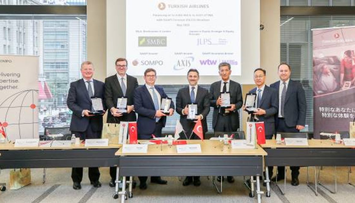Turkish Airlines Announces First Use of the Sompo AXIS Aviation Finance Insurance (SAAFI) Product