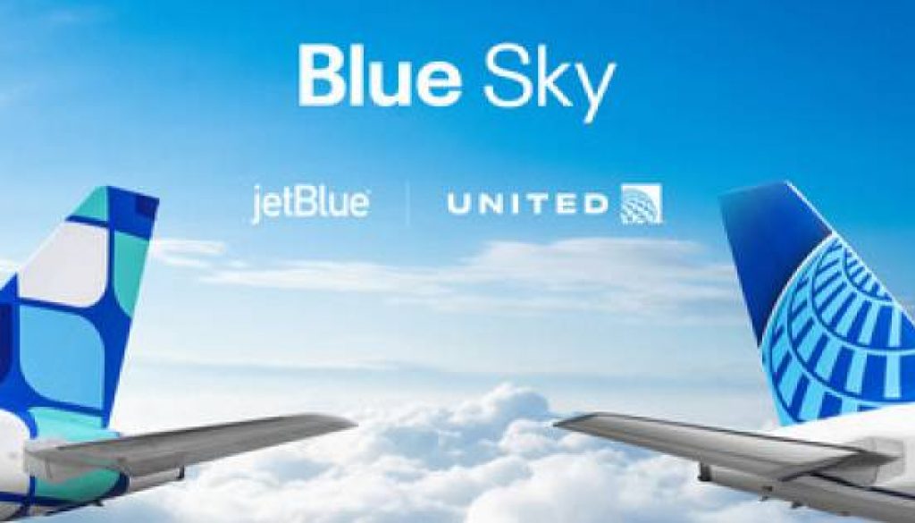 JetBlue and United Announce Blue Sky: Unique Consumer Collaboration That Links Loyalty Programs