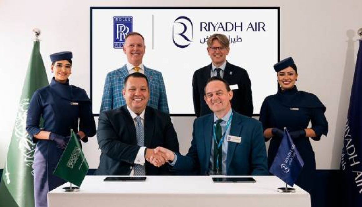 Riyadh Air announces an order with Rolls-Royce for 100 Trent XWB-97 engines