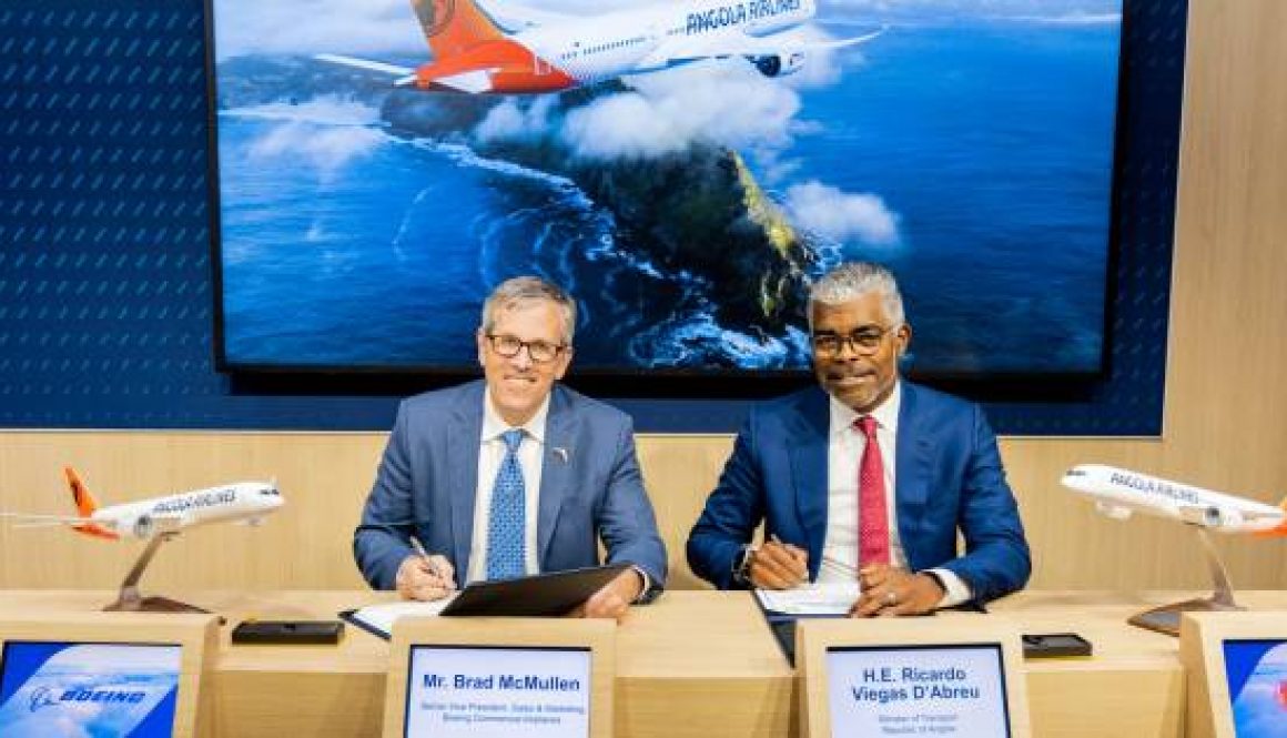 Boeing and Angolan Ministry of Transport Sign Memorandum of Strategic Cooperation