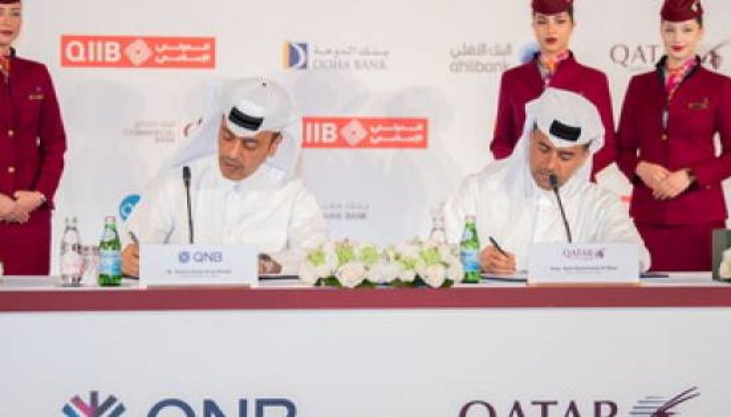 Qatar Airways Signs Landmark Agreement with QNB Group and Leading Qatari Banks