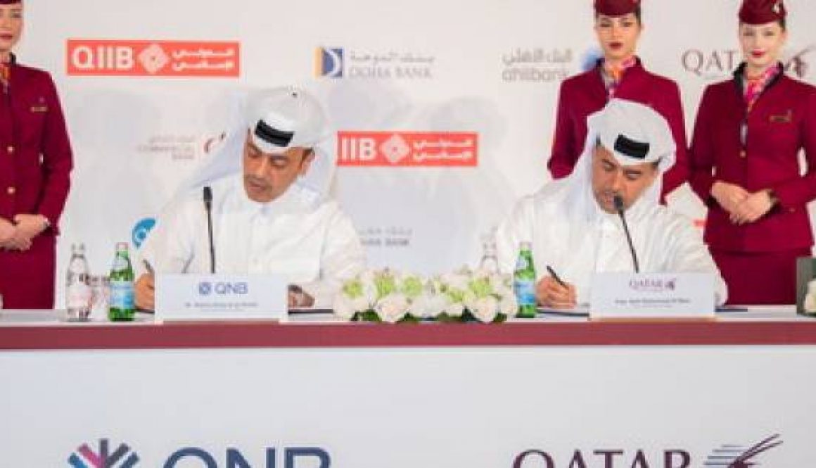 Qatar Airways Signs Landmark Agreement with QNB Group and Leading Qatari Banks