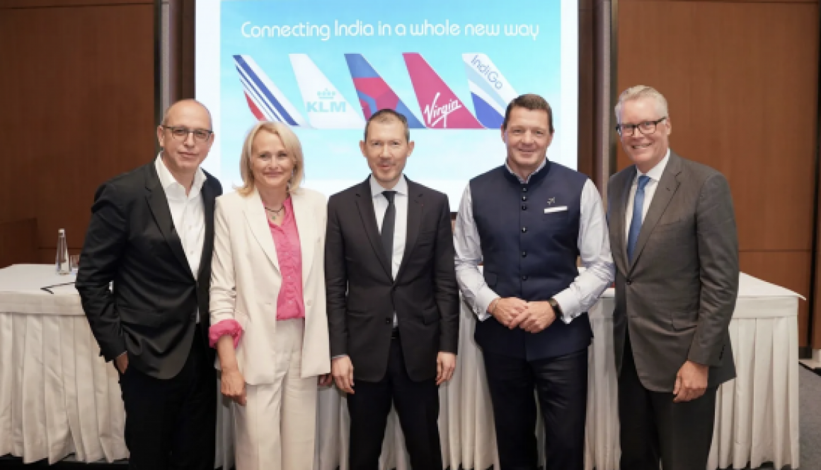 IndiGo, Delta Air Lines, Air France-KLM and Virgin Atlantic Announce Partnership
